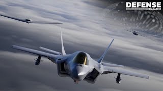 MSPO Kielce 2024 Collaborative Combat Aircraft Lockheed Martin [upl. by Schreck]