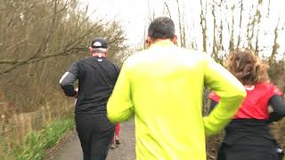 Full event  Horsham parkrun Southwater 13012018 [upl. by Syla]