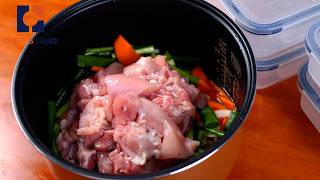 Rice Cooker Meal Prep Recipe [upl. by Yewed]