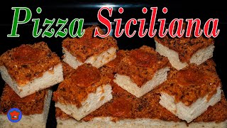 Sicilian Pizza From Scratch  Party Pizza [upl. by Tihor]