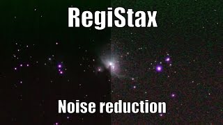 RegiStax on Orion Nebula Input and output comparison [upl. by Aerdnod]