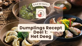 Dumplings Recept 1  Dumplings Maken [upl. by Benge404]