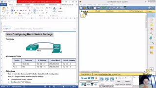 5116  2116 Lab  Configuring Basic Switch Settings [upl. by Ide631]