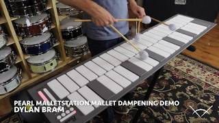 Pearl MalletSTATION EM1 Mallet Dampening Demo [upl. by Giustino]