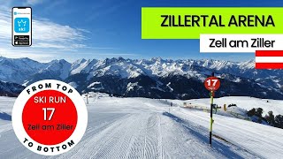 Skiing by train in Zell am Ziller  Zillertal Arena [upl. by Donata]