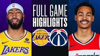 LAKERS at WIZARDS  FULL GAME HIGHLIGHTS  April 3 2024 [upl. by Trilbi]