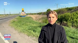 Yulia Tymoshenko il punto sulla guerra con lex premier ucraina  Oggi è un altro giorno 06052022 [upl. by Darahs]