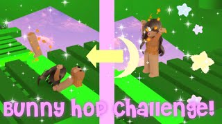 BUNNY HOP CHALLENGE  Roblox ToH [upl. by Ahsot792]