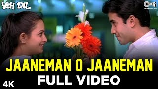 Jaaneman O Jaaneman Full Video  Yeh Dil  Tusshar Kapoor Anita  Tauseef Neerja  Nadeem Shravan [upl. by Airelav966]