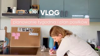 Vlog  Jak planuję tydzień  zakupy  plan posiłków [upl. by Henrique]