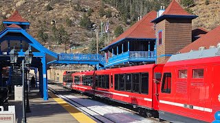 Pikes Peak Cog Railway traveling Around Colorado [upl. by Efthim219]