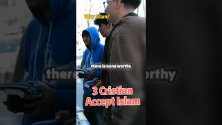 ❓ Why Islam 3 Youths FIND Their Path streetdawah [upl. by Sainana656]