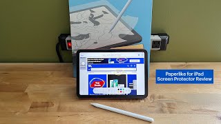 Paperlike Screen Protector for iPad Review [upl. by Iknarf519]