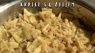 KRPICE SA ZELJEM starinsko jelo koje je othranilo mnoge generacije [upl. by Artemis]