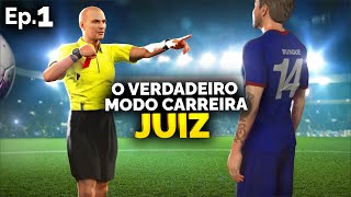 O INÍCIO NO VERDADEIRO MODO CARREIRA JUIZ DE FUTEBOL  Football Referee Simulator [upl. by Medor410]