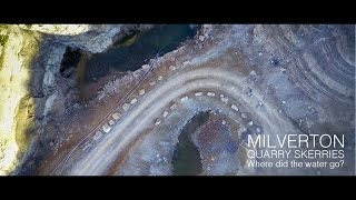 MILVERTON QUARRY SKERRIES  WHERE DID THE WATER GO [upl. by Uhayile]