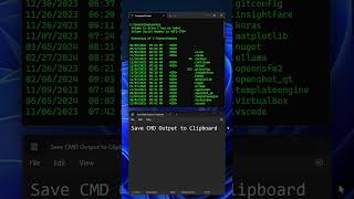 Save CMD Output to Clipboard Quick and Easy CMD Trick [upl. by Tudela]