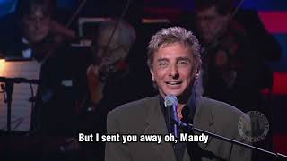 Barry Manilow  Mandy LIVE FULL HD with lyrics 2000 [upl. by Yzdnil]