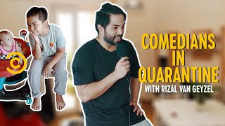 Rizal van Geyzel Does StandUp Live From The Living Room  Comedians In Quarantine [upl. by Piers]