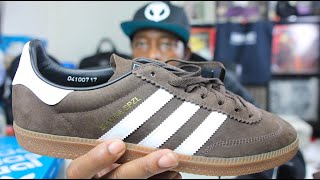 ADIDAS SPEZIAL  SAMBA DECO SPZL TWO FEET BARE CREPS [upl. by Akiemahs]