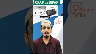 CPAP vs BIPAP what it is  cpaptherapy bipap shorts [upl. by Phylys]