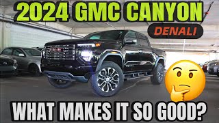 2024 GMC Canyon Denali The Most Luxurious Mid Size Truck EVER [upl. by Eciened]