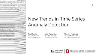 New Trends in Time Series Anomaly Detection [upl. by Eehc195]