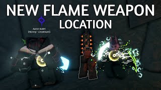 NEW FLAME WEAPON LOCATION  Deepwoken [upl. by Enorel369]