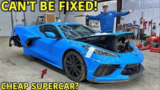 Rebuilding A Wrecked 2023 Corvette C8 [upl. by Fitzpatrick472]