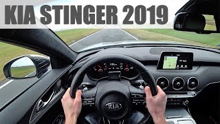 2019 Kia Stinger 33 V6 TGDI 4K POV TEST Tohle se vážně povedlo [upl. by Oinesra]