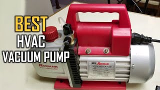 Best HVAC Vacuum Pumps for 2023 Top 5 Review  SingleDouble Stage Vacuum Pumps [upl. by Alaet]