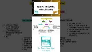 Hereditary nonhaemolytic hyperbilirubinaemias  Gilbert  CriglerNajjar  DubinJohnson  MediTrix [upl. by Fern415]