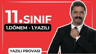 11SINIF  1Dönem 1Yazılı Provası  Türk Dili ve Edebiyatı Dersi [upl. by Candis]