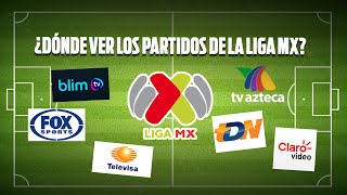 LIGA MX GUÍA para ver partidos de FUTBOL gratis y sin comerciales ¿PLATAFORMAS DIGITALES o TV [upl. by Cacia]