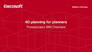 4D planning for planners  Powerproject BIM Overview [upl. by Eissolf876]