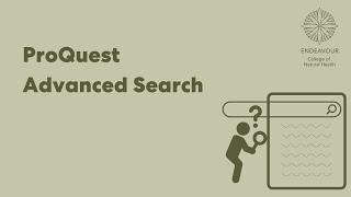 ProQuest Advanced Search [upl. by Assirolc605]