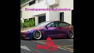 BRAPO Wrapping  dê a seu carro o tratamento que ele merece  brapowrapping brapowrapping [upl. by Malinin17]