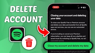 How to Delete Spotify Account Permanently  Delete Spotify Premium Account [upl. by Weiser]