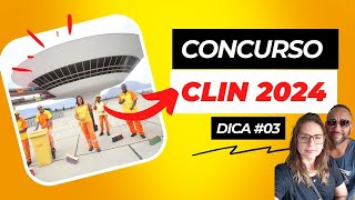 CONCURSO CLIN NITERÓI 2024  DICA 03 [upl. by Atiraj19]