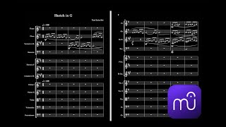 A Sketch in G for Orchestra  An homage to Ravel [upl. by Xymenes]