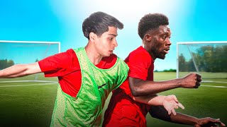 I Played Against Alphonso Davies [upl. by Kayne]