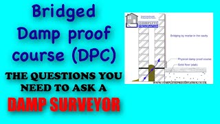 Bridging of the damp proof course tips and the questions you must ask a damp surveyor [upl. by Hyo]