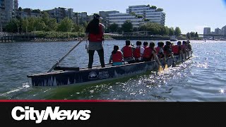 Paddlers prepare for Vancouvers Dragon Boat Festival [upl. by Sallad]