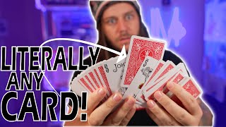 LEARN Sleight of Hand For The BEST CARD TRICK quotThe Smiling Mulequot  day 52 [upl. by Latona]