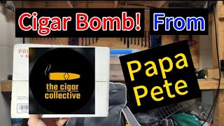 Cigar Bomb Unboxing From TheCigarCollective [upl. by Nillor]