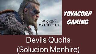 Assassins Creed Valhalla  Devils Quoits Menhire Solucion Gloucestershire [upl. by Llemor]