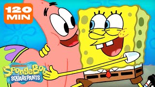 120 MINUTES of SpongeBob amp Patrick 💛💖  SpongeBobOfficial [upl. by Eberhart]