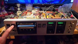 3M Wollensak 8Track recorder after full recap [upl. by Sansbury]