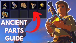 How To Get Ancient Parts  Screws Springs Shafts Gears Cores Giant Cores  Zelda BOTW [upl. by Curkell]