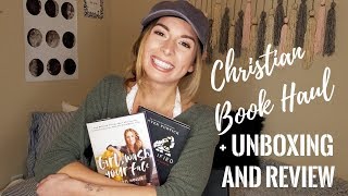 Spring Book Haul Christian books  Unboxing and Review [upl. by Kravits]